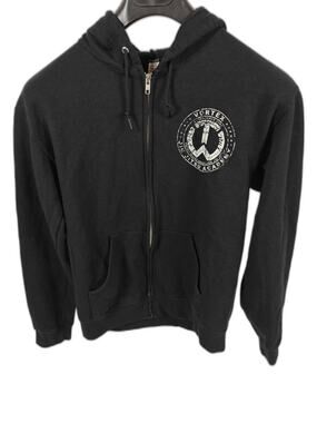 Mens Jerzees Jiu Jitsu Hoodie Black Small